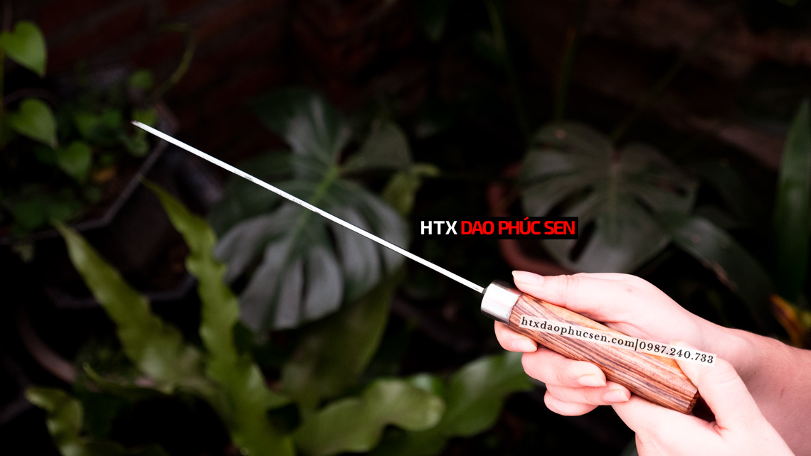 Dao phay chặt gà cán gỗ - CG1 - Ảnh 3