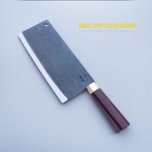 Dao chặt xương sắc bén - Thép nhíp ô tô - Cán cẩm khâu đồng - G06D DAO VIP CAO BẰNG