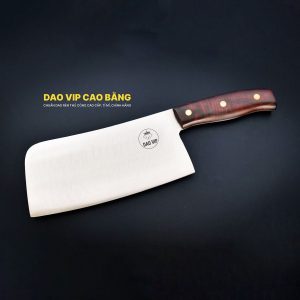 Dao chặt gà vịt thép trắng - SGK02 DAO VIP CAO BẰNG